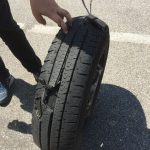 Reifenpanne am Gardasee