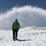 Schneekanonensalut für Martina