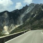 Fahrt durch die Apuanische Alpen