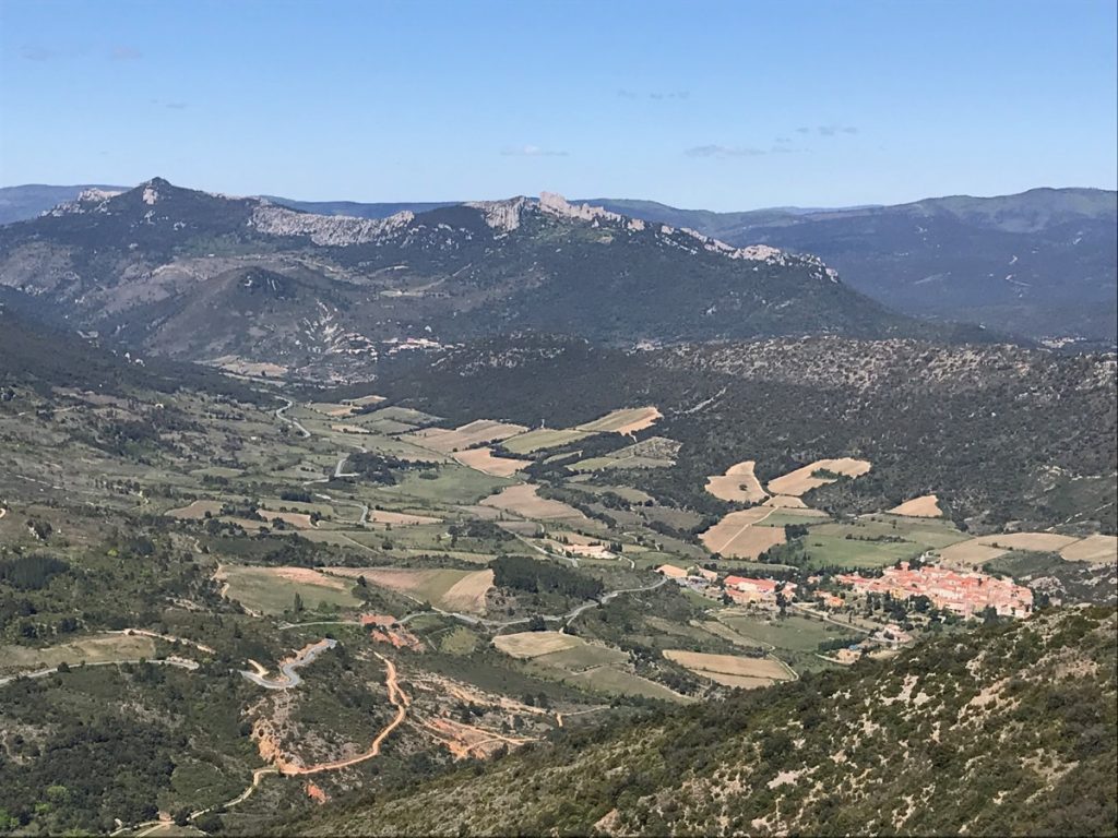 Blick auf's Hinterland