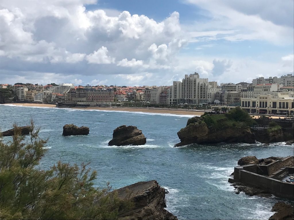 Blick auf die Grand Plage