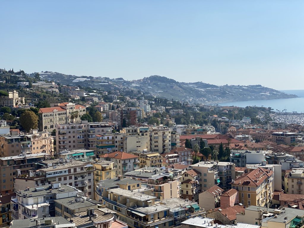 Blick über San Remo