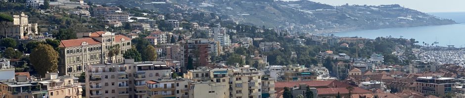 Blick über San Remo