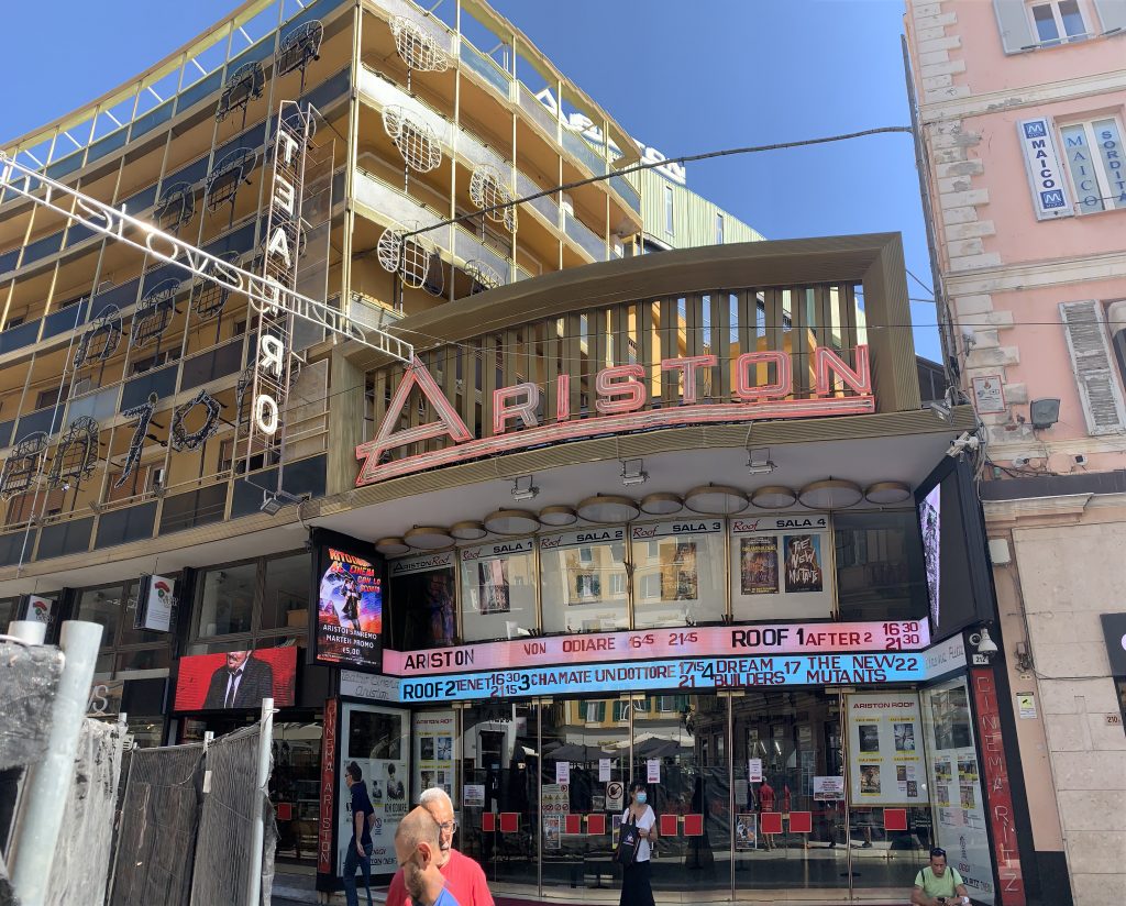 Das Ariston Teatro, Austragungsort des Schlagervestivals von San Remo